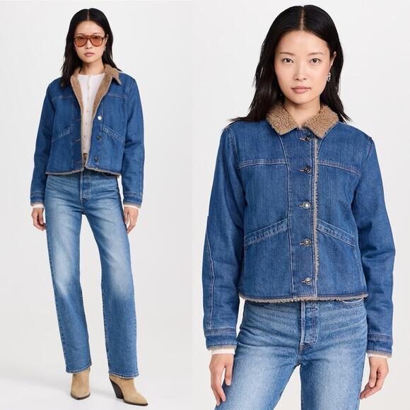 Favorite Daughter The Bridget Crop Jacket in Concord L - Picture 9 of 9